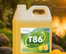 Nước rửa chén T86 Hương chanh Can 10kg